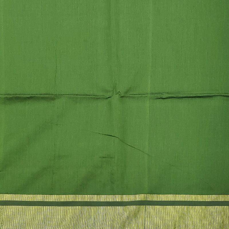 Hayagrivas Bottle Green Fancy Cotton Saree KBE1922L1-22