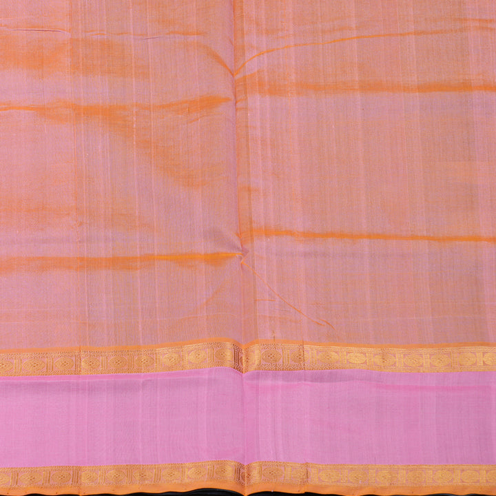Hayagrivas Bluish-Grey Pure Silk Cotton Saree KBE1923L7-1