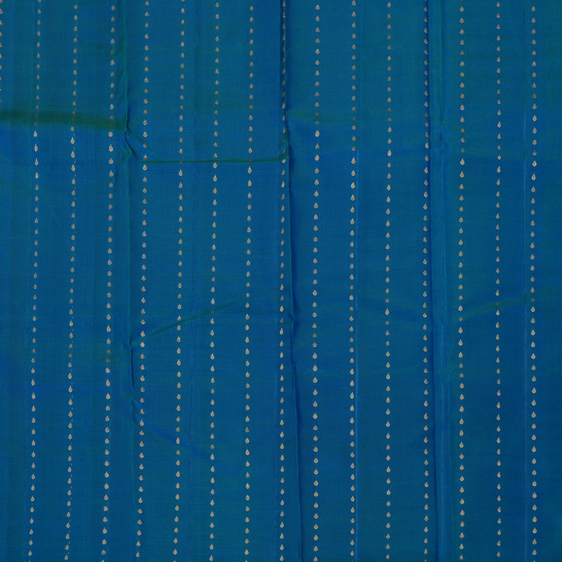 Hayagrivas Handloom Bright Orange Kanjivaram Silk Saree KBE1924L1-3