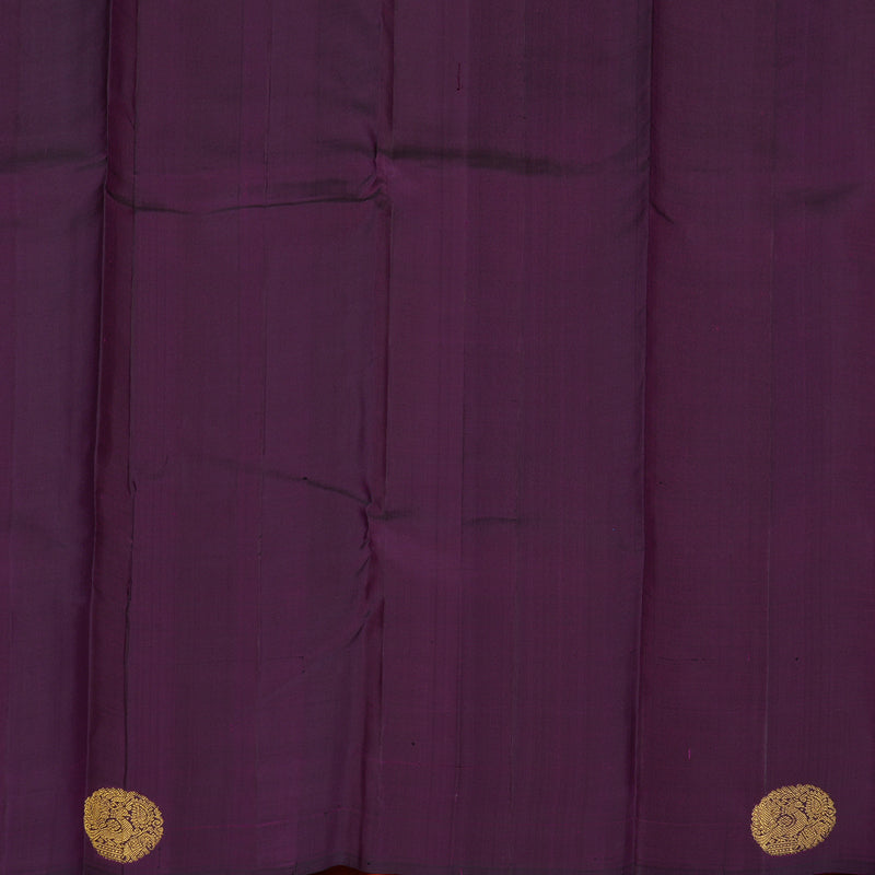 Hayagrivas Handloom Orange Kanjivaram Silk Saree KBE1924L1-7