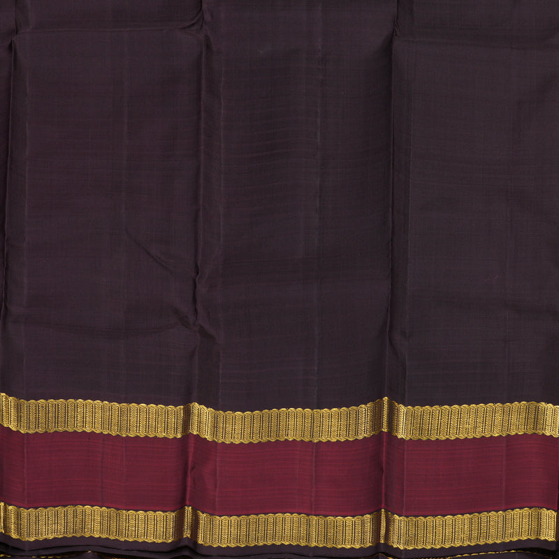 Hayagrivas Handloom Yellow Kanjivaram Silk Saree KBE1932L9-1