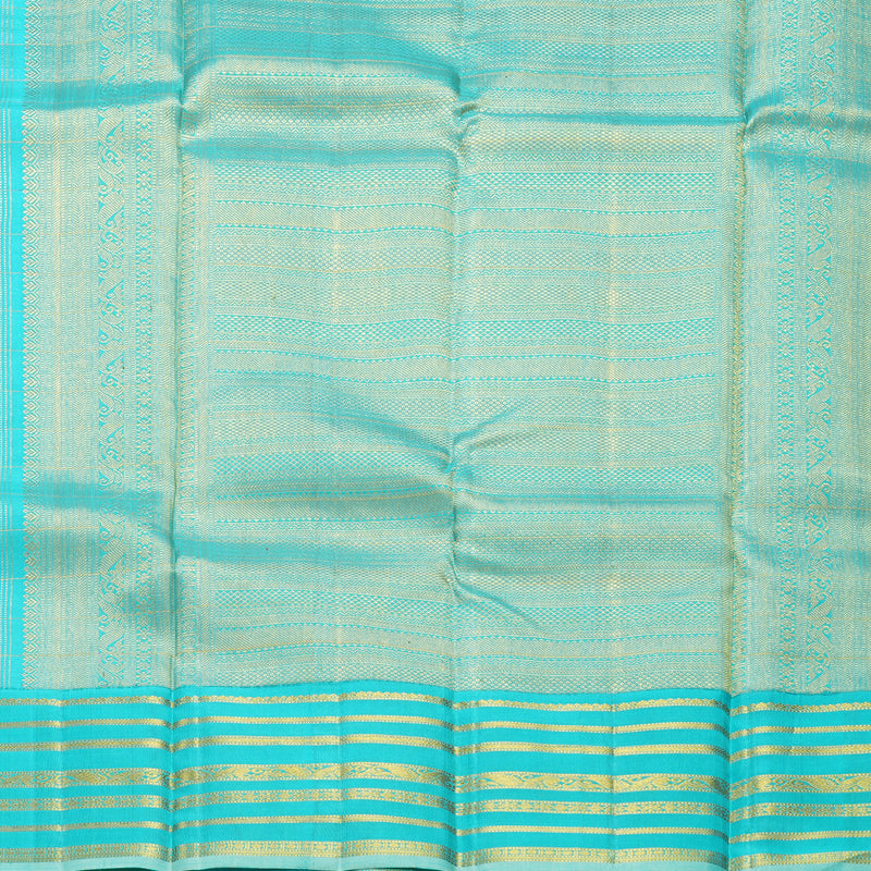 Hayagrivas Handloom Multicolour Checks Kanjivaram Silk Saree KBE1936L3-1