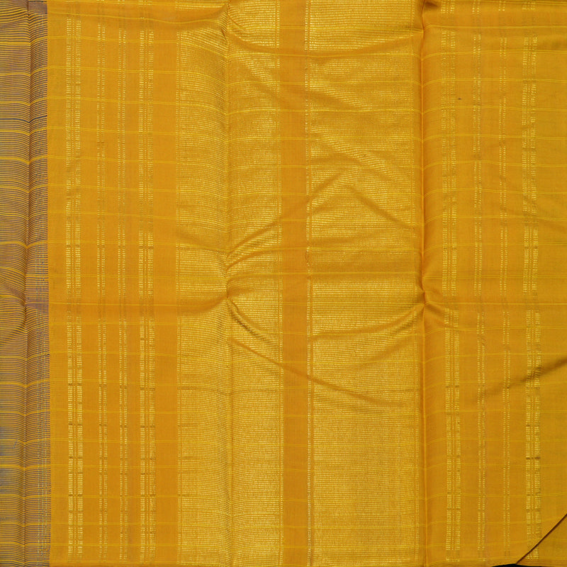 Hayagrivas Handloom Dark Blue Kanjivaram Silk Saree KBE1945L1-4