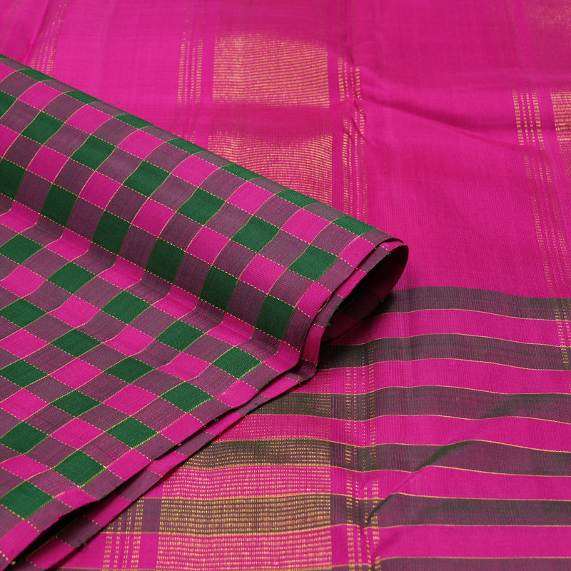 Hayagrivas Handloom Sandal Kanjivaram Silk Saree KBE1946L6-2