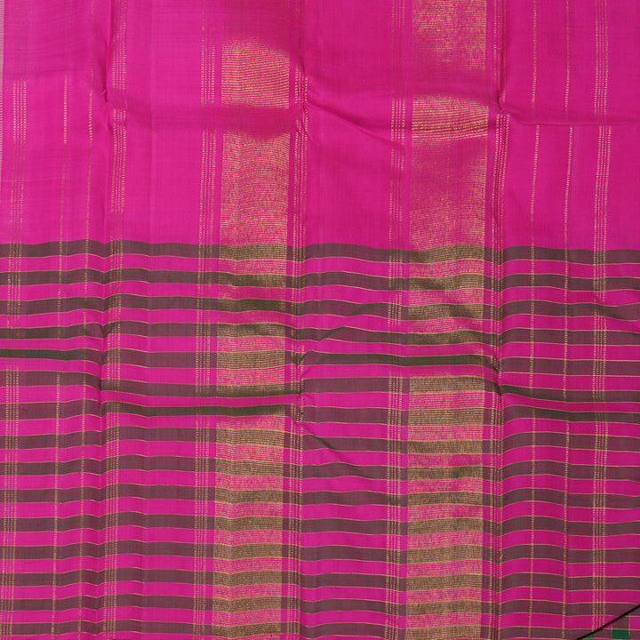Hayagrivas Handloom Sandal Kanjivaram Silk Saree KBE1946L6-2