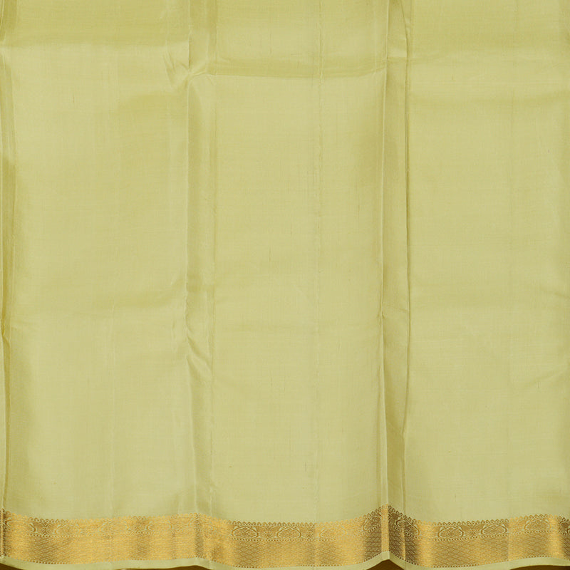 Hayagrivas Handloom Pista Green Kanjivaram Silk Saree KBE194D1-6