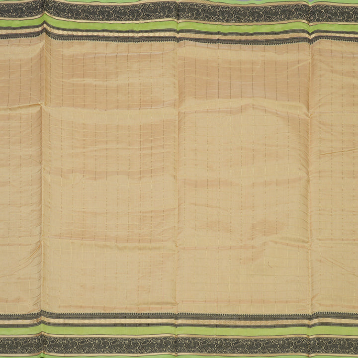 Hayagrivas Sandal Pure Kanchi Silk Cotton Saree KBE1955L4-5