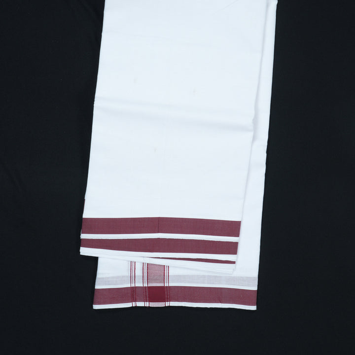 Hayagrivas Handloom 9*5 Cotton Dhothi KBE1972L3-1 1KUN