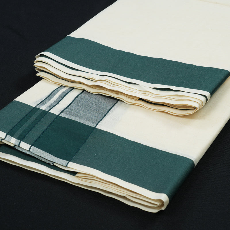 Hayagrivas 9*5 Pure Cotton Dhothi (2 KUN) KBE1972L4-1