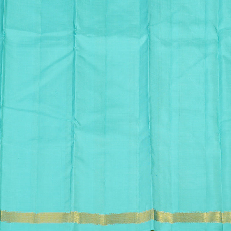 Hayagrivas Handloom Yellow Kanjivaram Silk Saree KBE1999L34-1