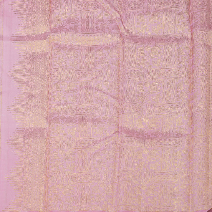 Hayagrivas Handloom Red Kanjivaram Silk Saree KBE1999L6-1