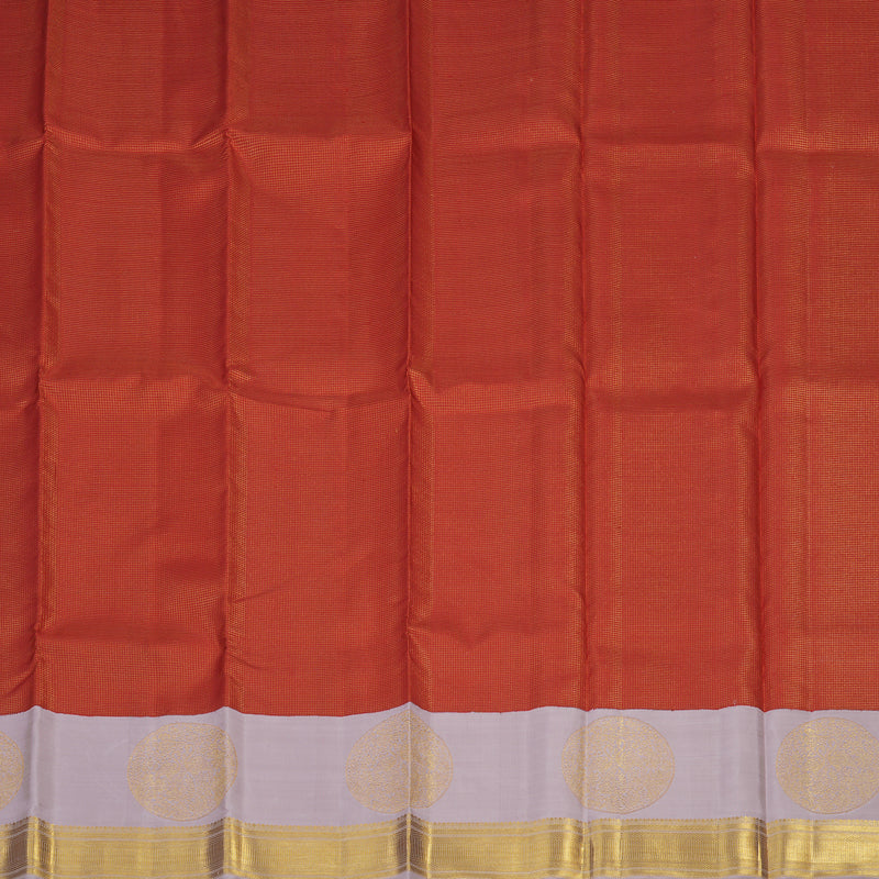 Hayagrivas Red Kanjivaram Pattu Pavadai with Onion Pink border KBE199D19-1