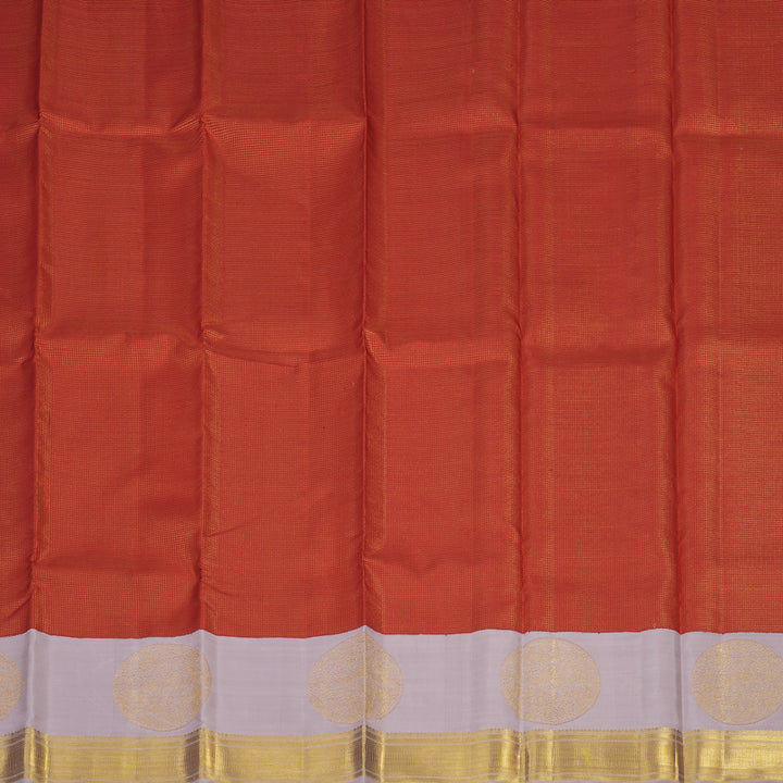 Hayagrivas Red Kanjivaram Pattu Pavadai with Onion Pink border KBE199D19-1