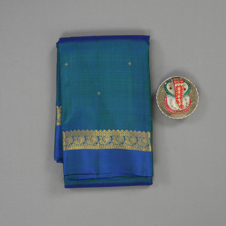 Hayagrivas Handloom Mayilkazhuthu Kanjivaram Silk Saree KBE2000L1-1