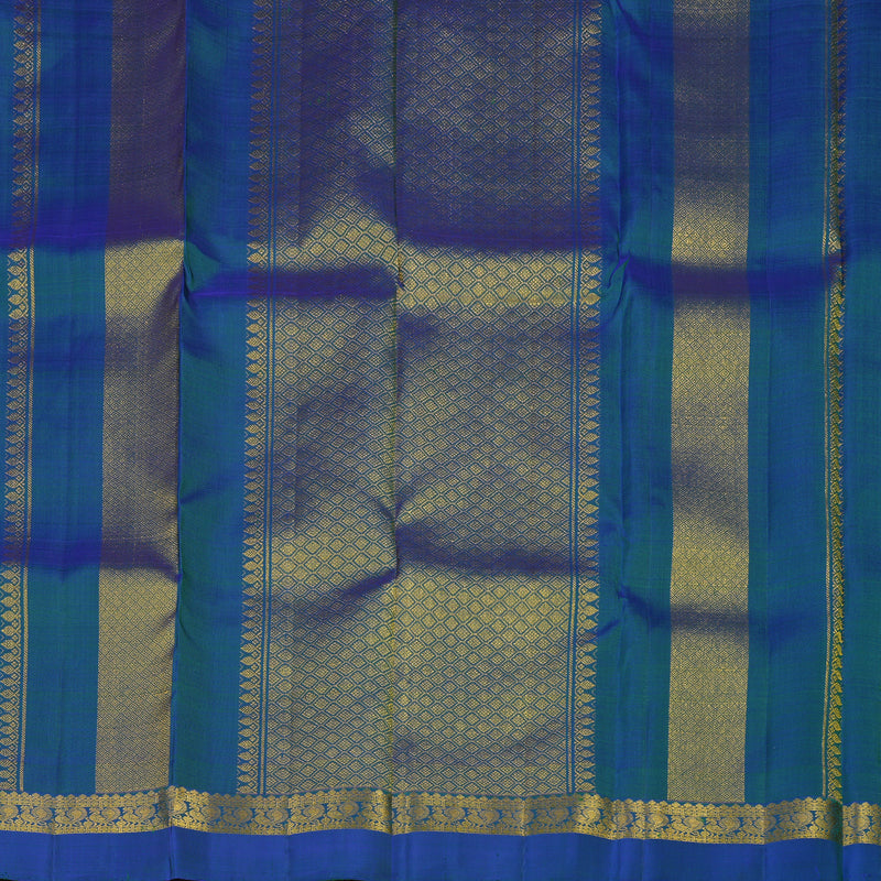 Hayagrivas Handloom Mayilkazhuthu Kanjivaram Silk Saree KBE2000L1-1
