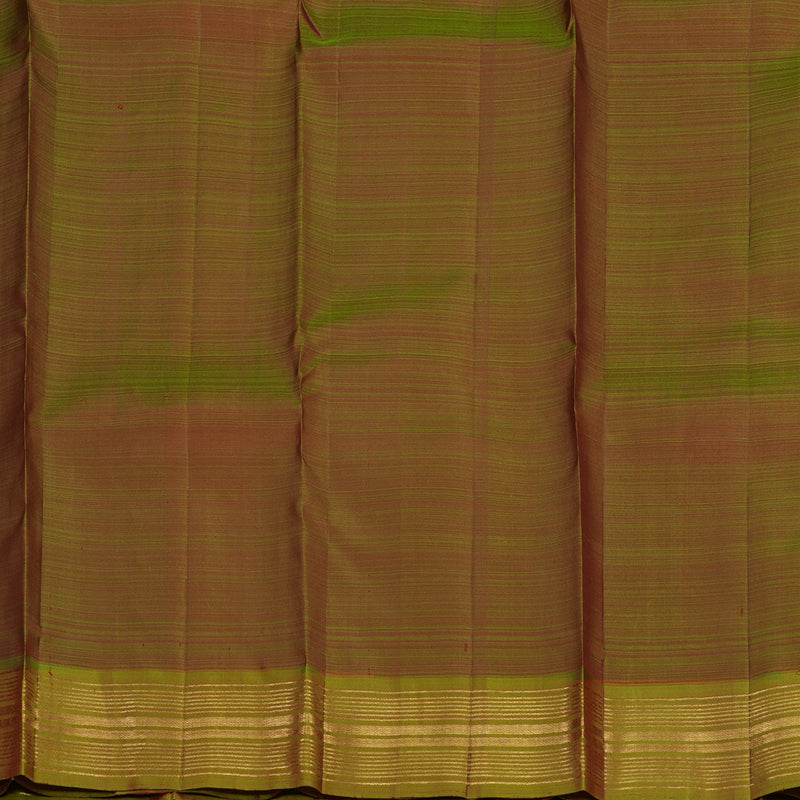 Hayagrivas Maroon Pure Kanjivaram Silk Saree with Manthalir Green Border KBE2000L2-1
