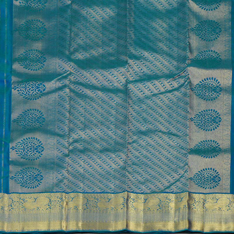 Hayagrivas Handloom Mayilkazhuthu Kanjivaram Silk Saree KBE2000L8-4