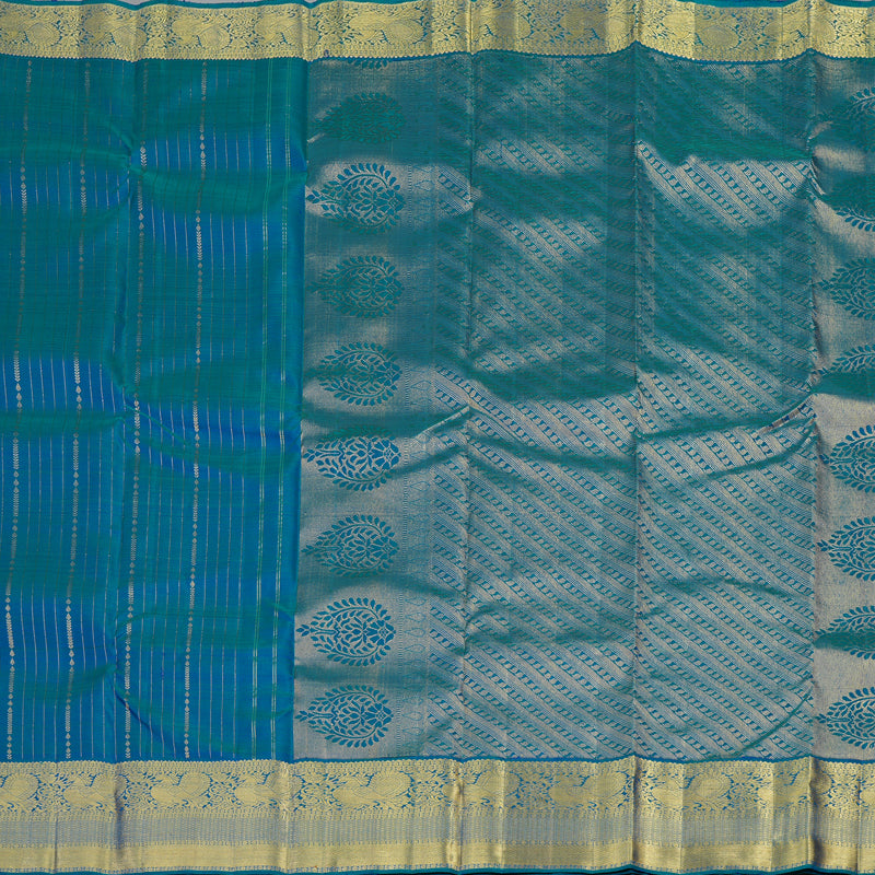 Hayagrivas Handloom Mayilkazhuthu Kanjivaram Silk Saree KBE2000L8-4