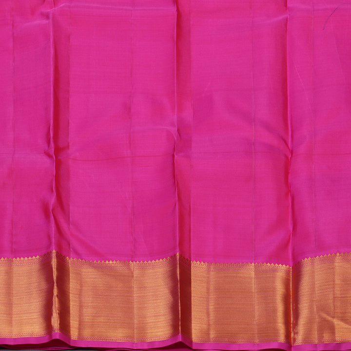 Hayagrivas Handloom Pink Kanjivaram Silk Saree KBE2012L3-1