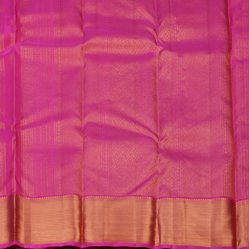 Hayagrivas Handloom Pink Kanjivaram Silk Saree KBE2012L3-1