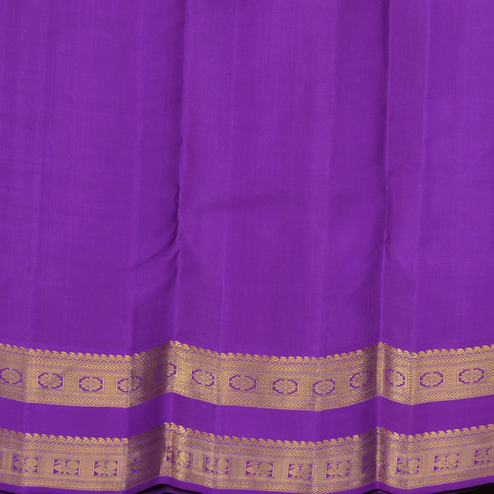 Hayagrivas Handloom Lilac Kanjivaram Silk Saree with Purple border KBE2022L3-1