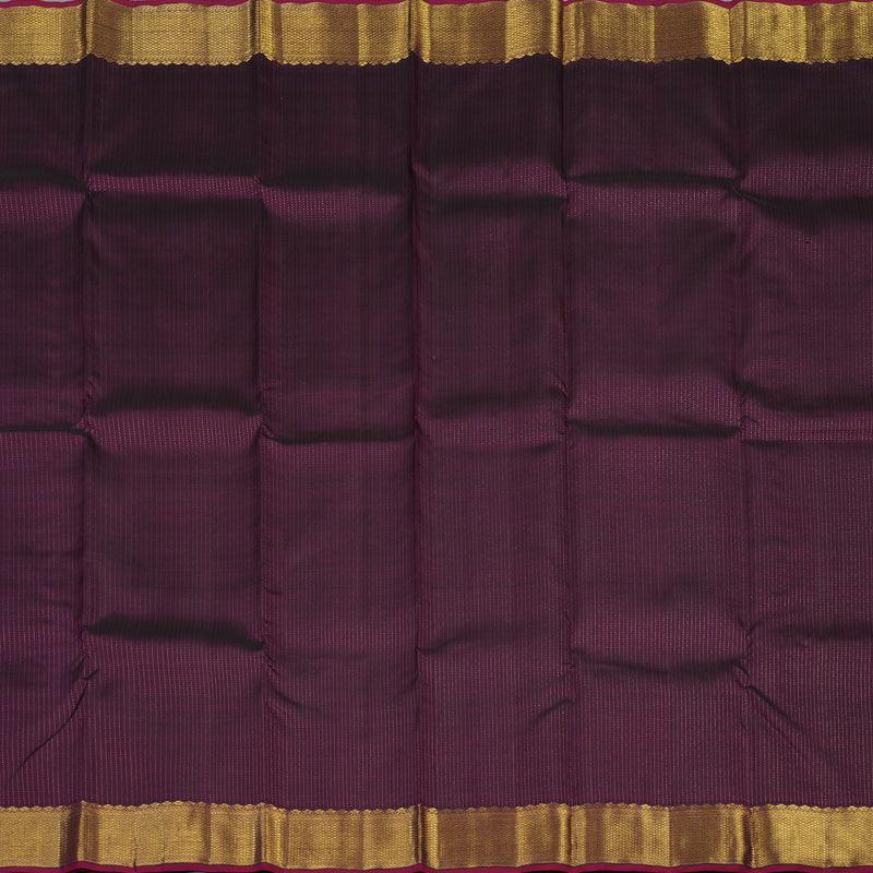 Hayagrivas Handloom Violet Kanjivaram Silk Saree KBE2025L1-1