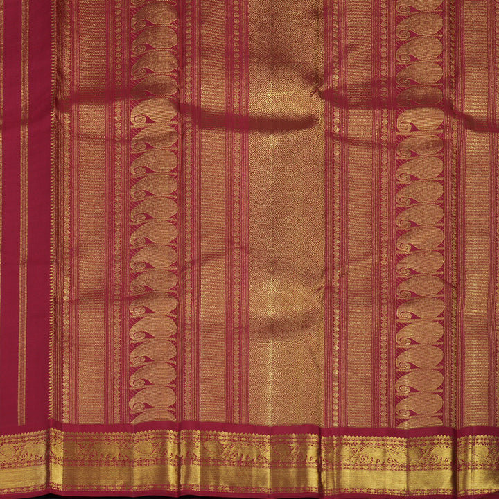 Hayagrivas Handloom Maroon Kanjivaram Silk Saree KBE2044A2-1