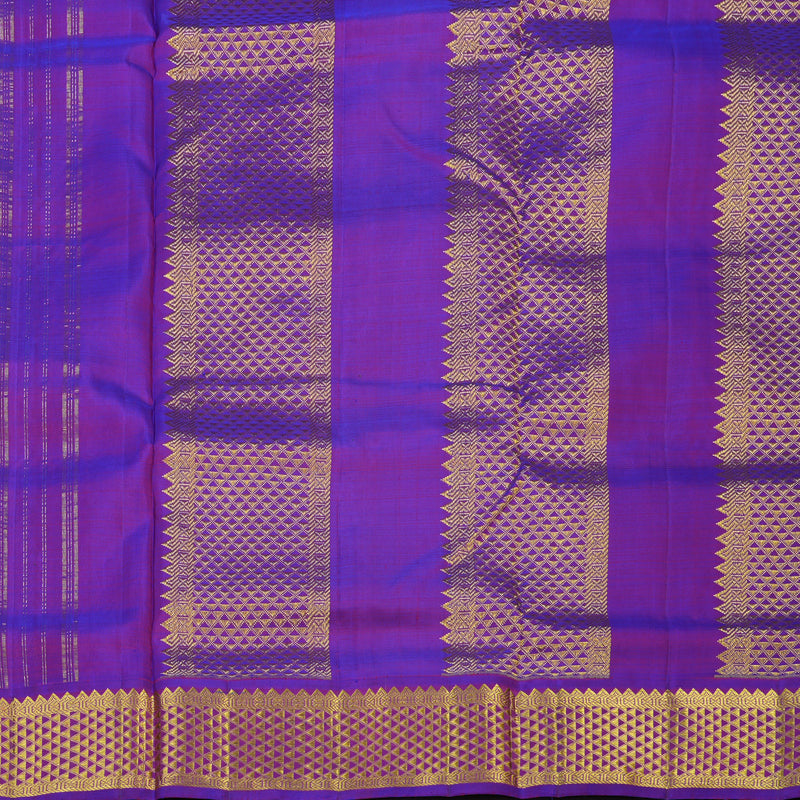 Hayagrivas Fluorescent Green Handloom Ten Yards Silk Saree KBE2047A12-1