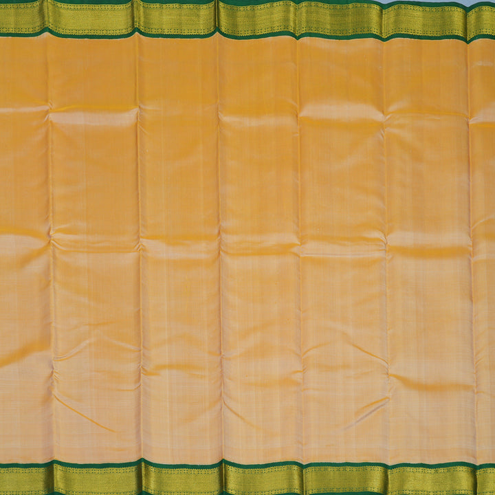 Hayagrivas Handloom Sandal Kanjivaram Silk Saree with Dark Green Border KBE2047A4-7