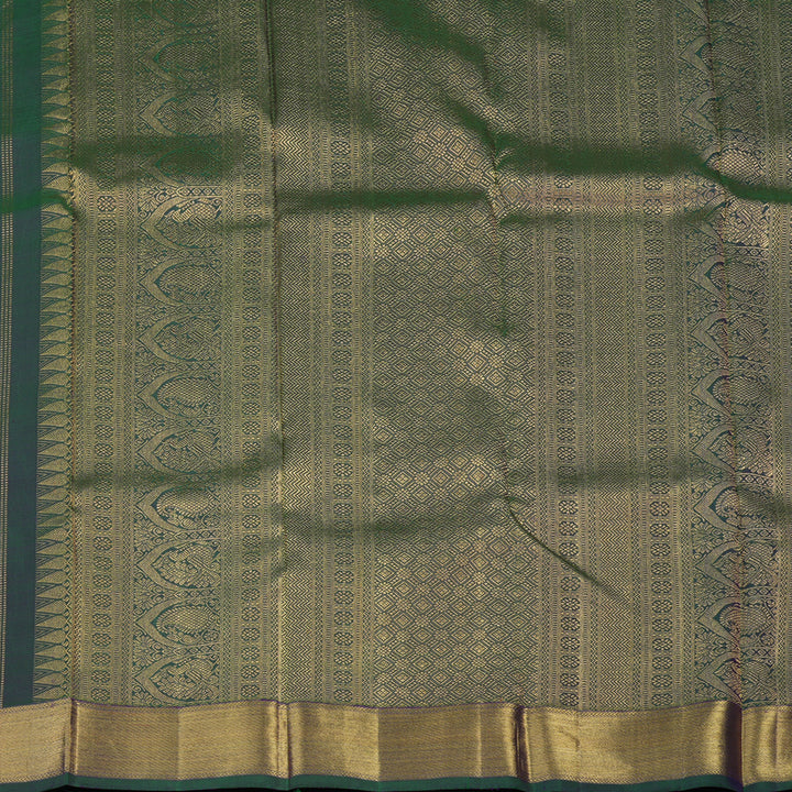 Hayagrivas Handloom Mayilkazhuthu Kanjivaram Silk Saree KBE2052A10-1