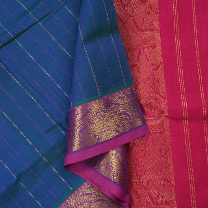 Hayagrivas Mayilkazhuthu Pure Silk Cotton Saree KBE2070A7-4