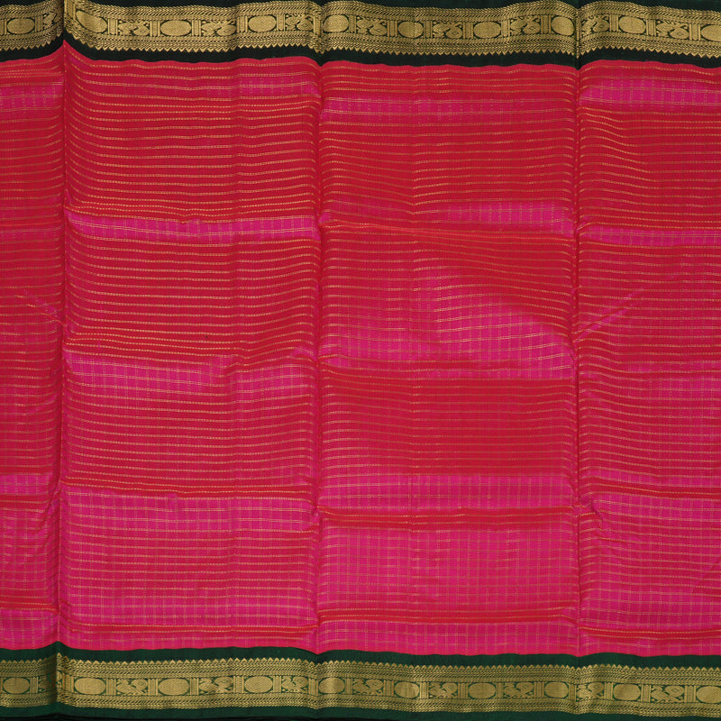 Hayagrivas Rani Pink Pure Silk Cotton Saree KBE2072A10-14