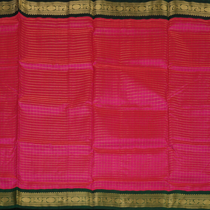 Hayagrivas Rani Pink Pure Silk Cotton Saree KBE2072A10-14