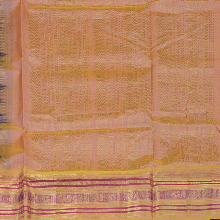 Hayagrivas Violet Pure Silk Cotton Saree KBE2072A11-1