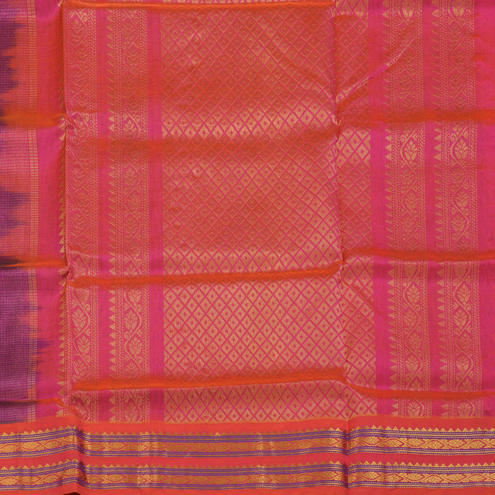 Hayagrivas Bottle Green Pure Silk Cotton Saree KBE2072A7-7