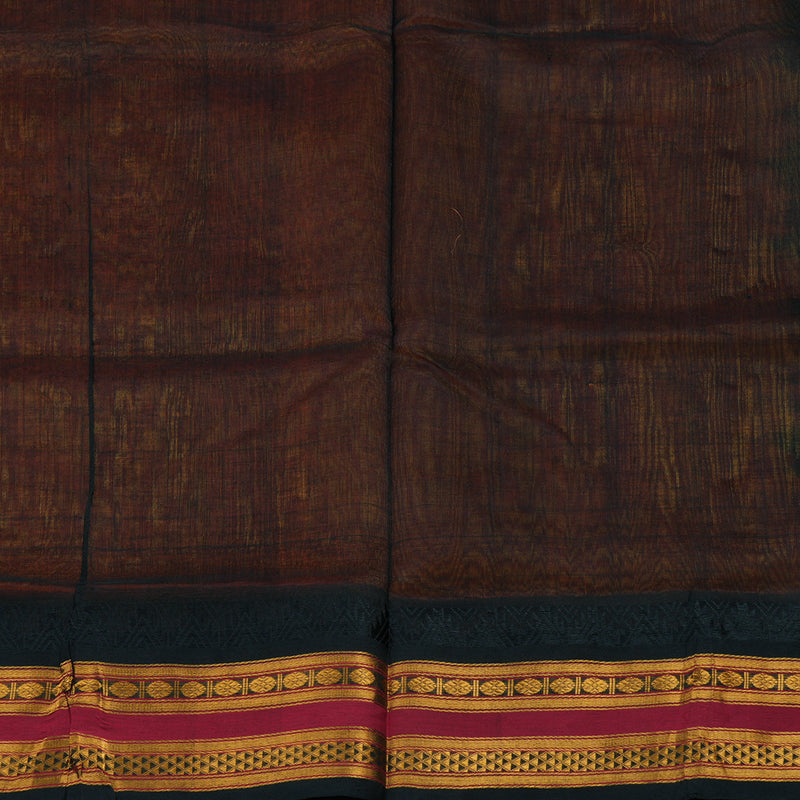 Hayagrivas Mambazham Orange Pure Silk Cotton Saree KBE2072A7-9