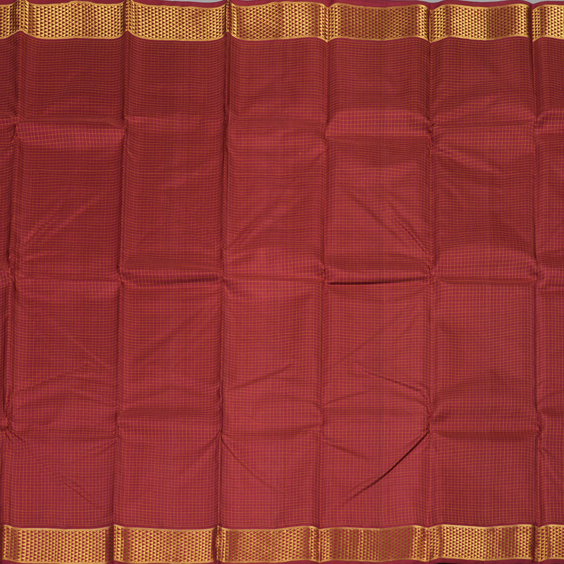Hayagrivas Handloom Maroon Kanjivaram Silk Saree KBE2074A1-1