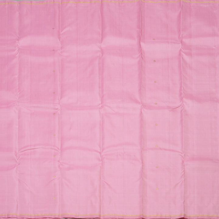 Hayagrivas Handloom Rose Pink Kanjivaram Silk Saree KBE2078A3-2