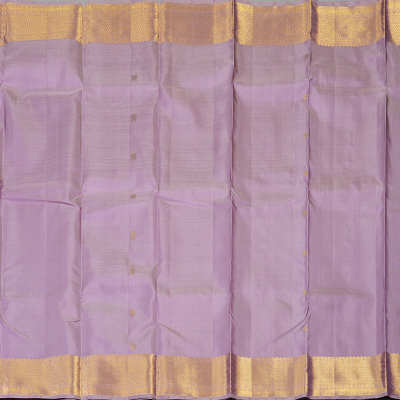 Hayagrivas Handloom Lavendar Kanjivaram Silk Saree KBE2078A7-1