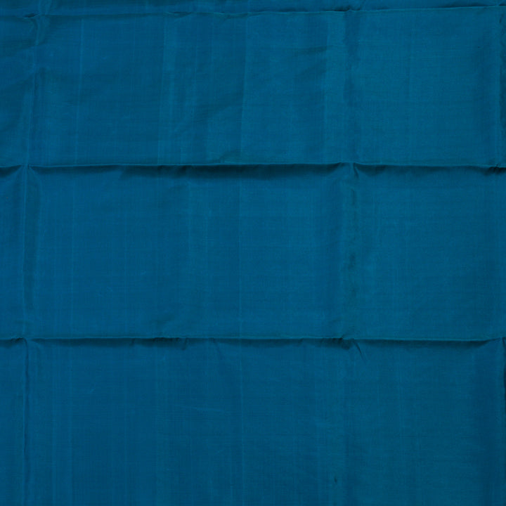 Hayagrivas Ramar Blue Handloom Soft Silk Saree KBE2106A21-3