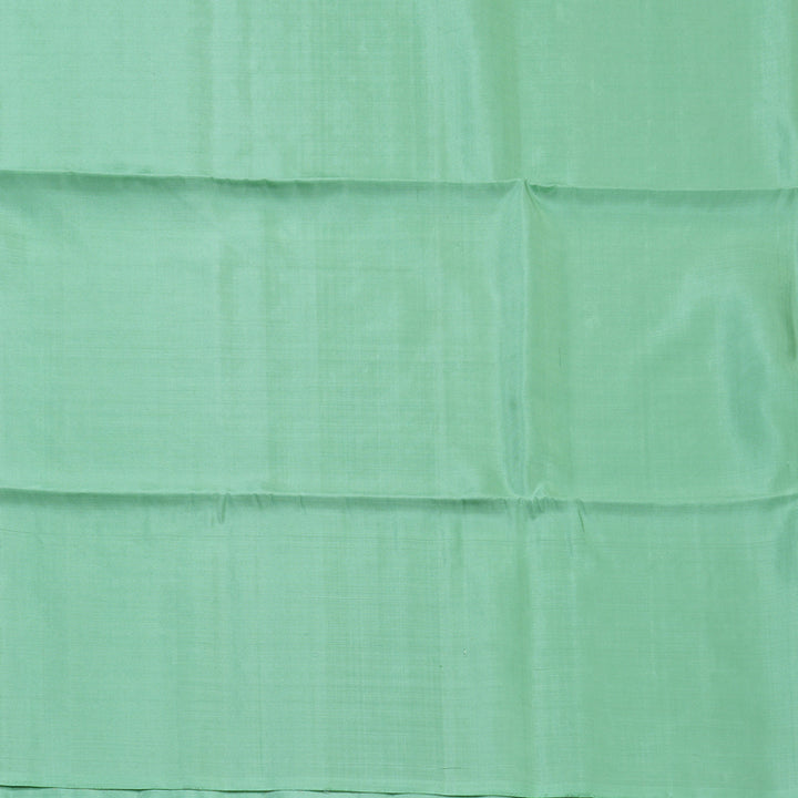 Hayagrivas Pastel Green Handloom Soft Silk Saree KBE2106A27-1