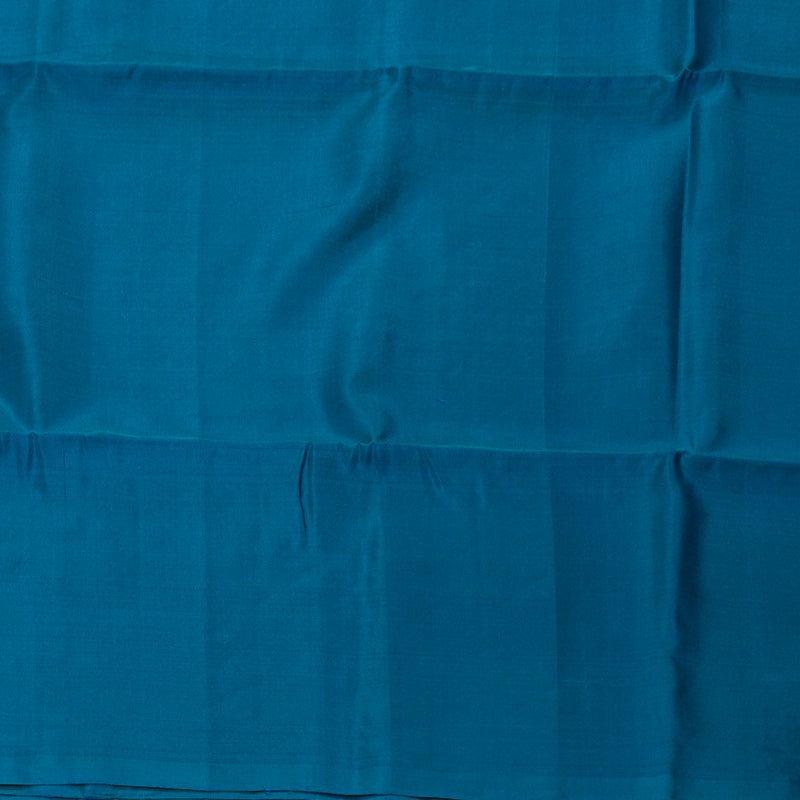 Hayagrivas Peacock Blue Handloom Soft Silk Saree KBE2106A32-1
