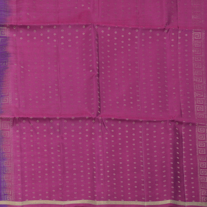Hayagrivas Purple Handloom Soft Silk Saree KBE2106A35-1