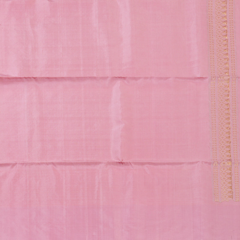 Hayagrivas Yellow Handloom Soft Silk Saree KBE2106A58-5