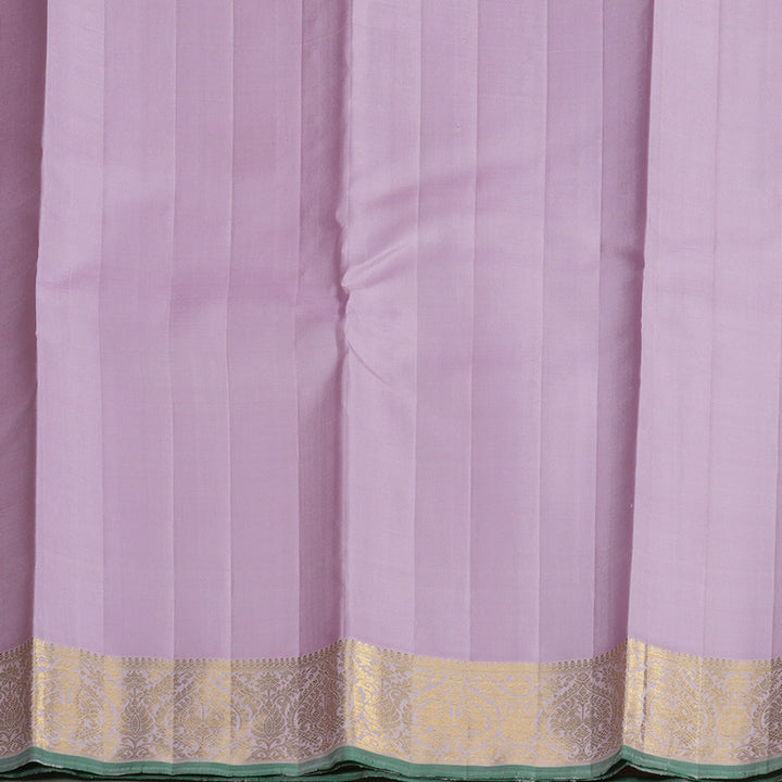 Hayagrivas Handloom Lilac Kanjivaram Silk Saree KBE2127A4-1