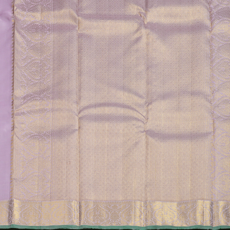 Hayagrivas Handloom Lilac Kanjivaram Silk Saree KBE2127A4-1