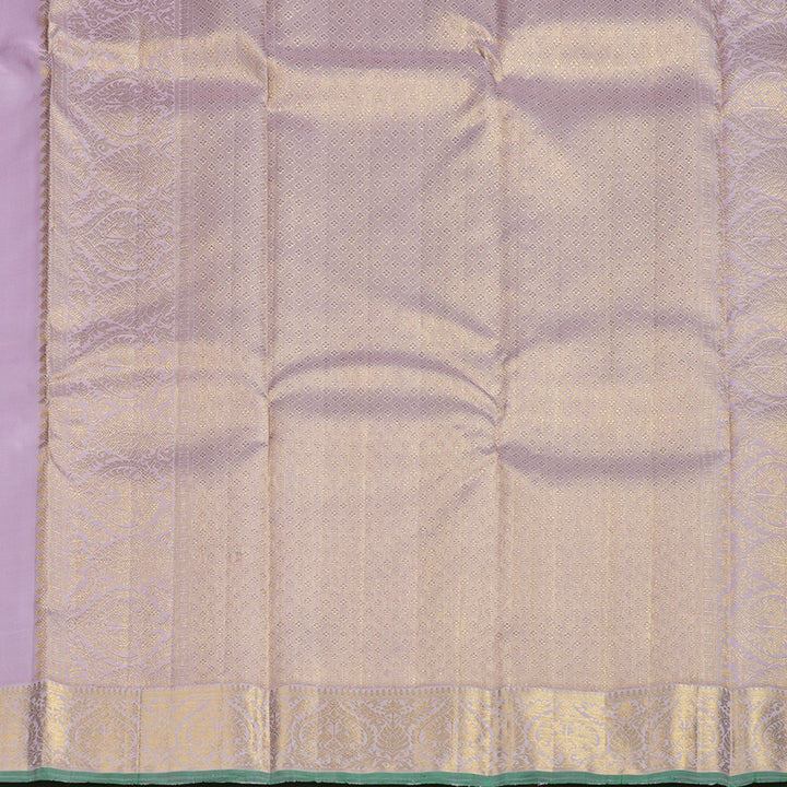 Hayagrivas Handloom Lilac Kanjivaram Silk Saree KBE2127A4-1