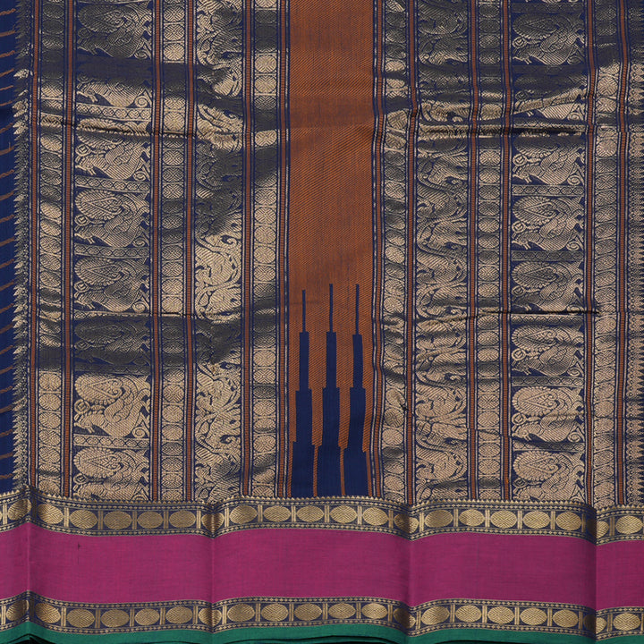 Hayagrivas Handloom Pure Kanchi Cotton Saree KBE349E1-1