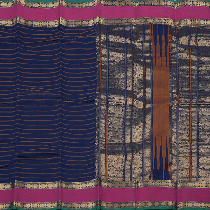 Hayagrivas Handloom Pure Kanchi Cotton Saree KBE349E1-1