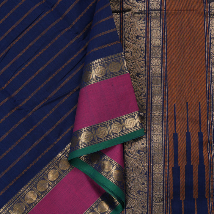 Hayagrivas Handloom Pure Kanchi Cotton Saree KBE349E1-1